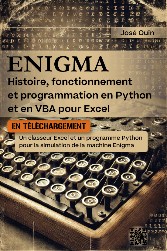 Enigma : Histoire, fonctionnement et programmation en Python et en VBA pour Excel